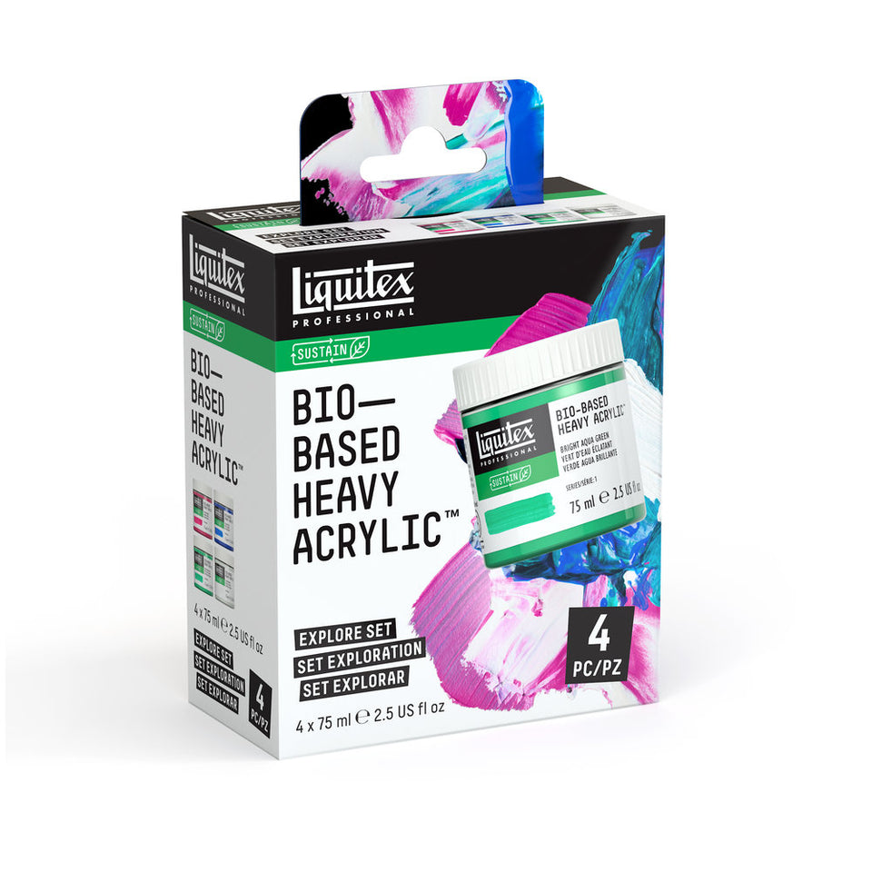 Liquitex Bio-Based Heavy Acrylic - Explore Set of 4