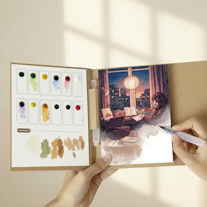 Nobel Watercolor Painting Cards Kit - Lo-Fi