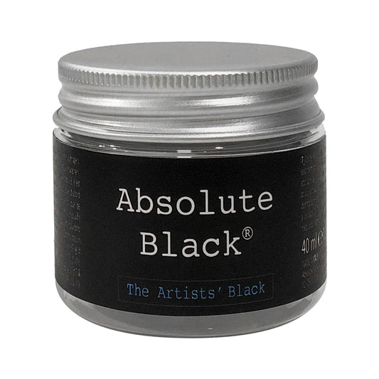 Absolute Black Mineral Paint 40ml Jar