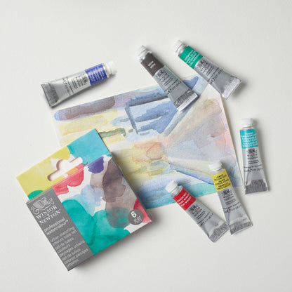 Winsor & Newton Aquarelles Professionnelles Esquisse Urbaine - Coffret de 6 tubes
