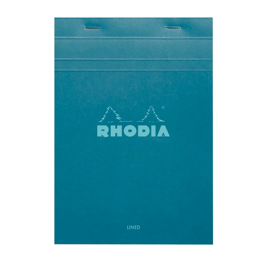 Rhodia No.16 Staplebound Lined Pad A5 - Peacock