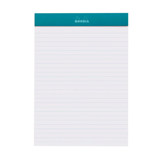 Rhodia No.16 Staplebound Lined Pad A5 - Peacock