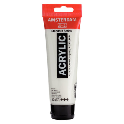 Amsterdam Acrylic Paint - White or Yellow
