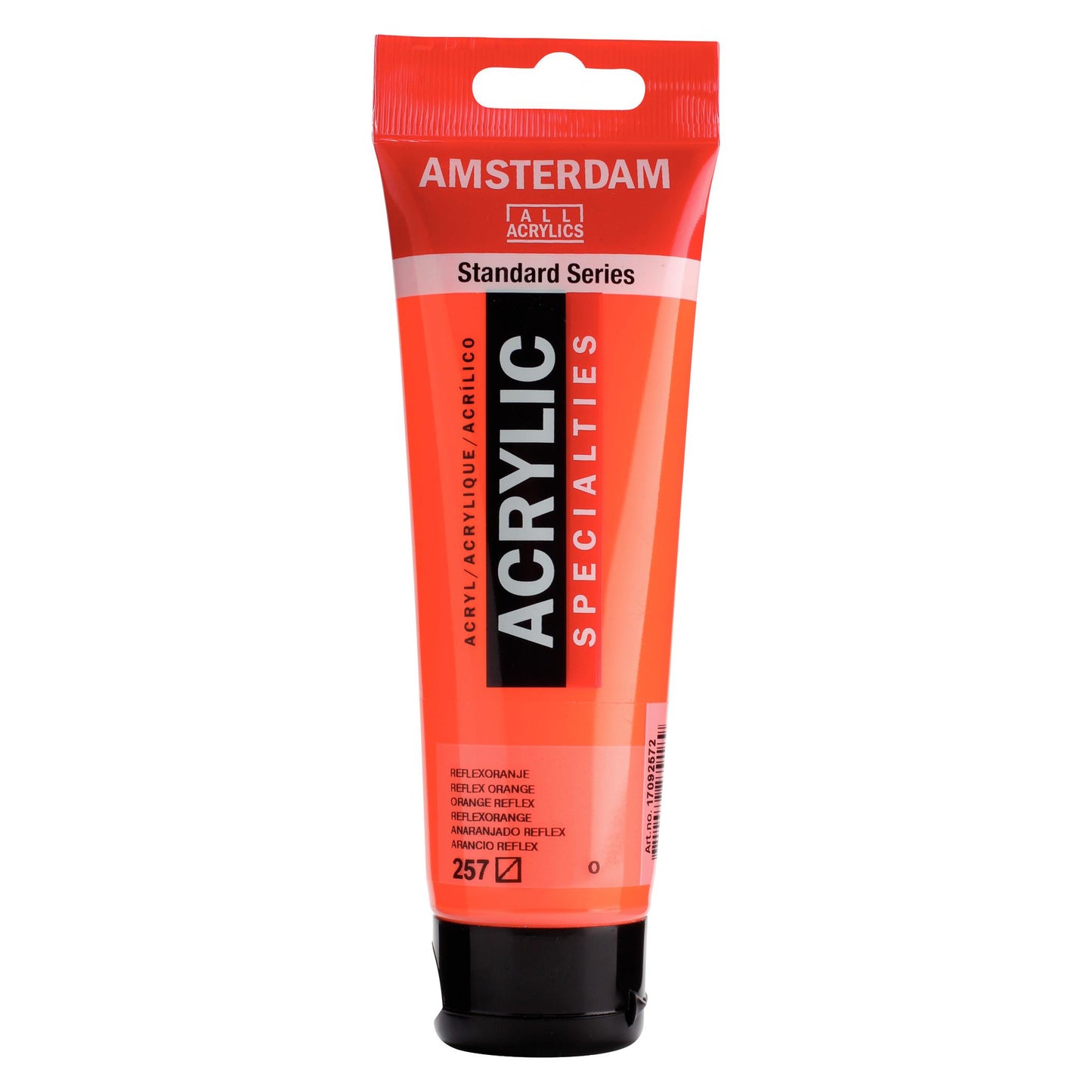 Amsterdam Acrylic Paint - Orange or Red or Purple