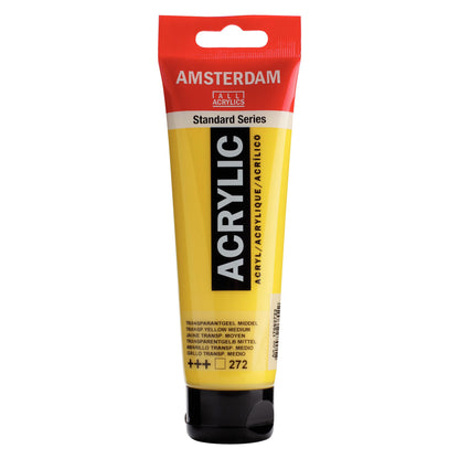 Amsterdam Acrylic Paint - White or Yellow