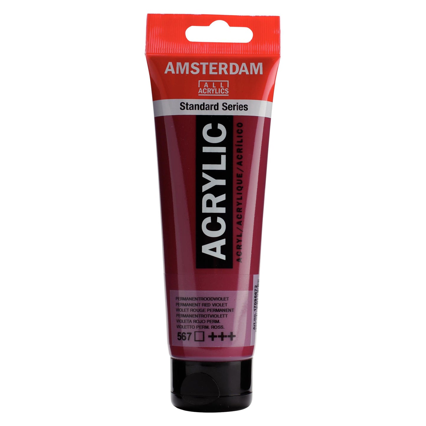 Amsterdam Acrylic Paint - Orange or Red or Purple
