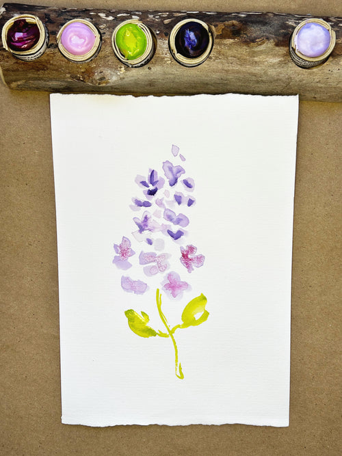 Painting Lilacs with Anong Beam
