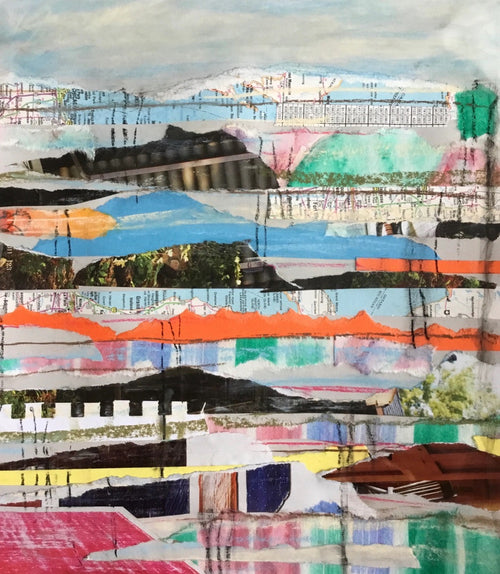 Collage & Watercolour Landscapes with Wendy Welch