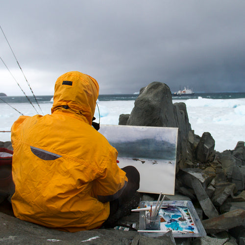 Plein-Air Painting & Extreme Conditions with Diego Narvaez