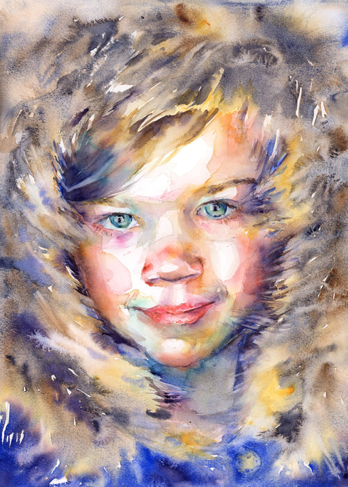 Watercolours Portraits with Lorraine Simonds