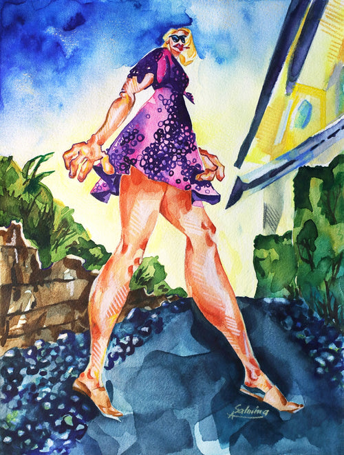 Watercolour Characters with Ania Salmina