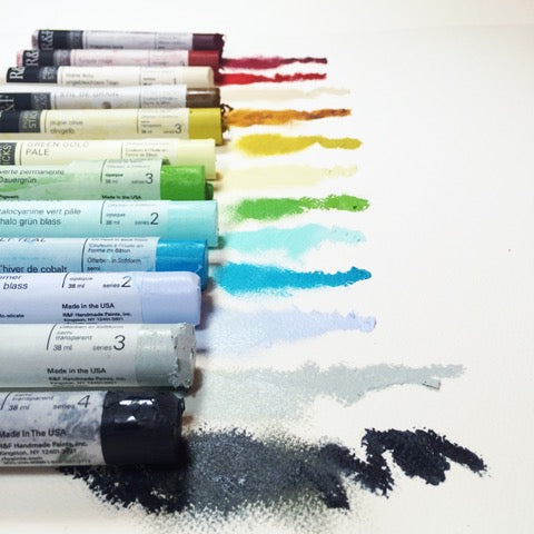 R&F Pigment Sticks with Megan MacDonald
