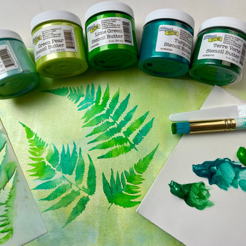 Ferns, Trees & Flower Stencils with Jaime Echt