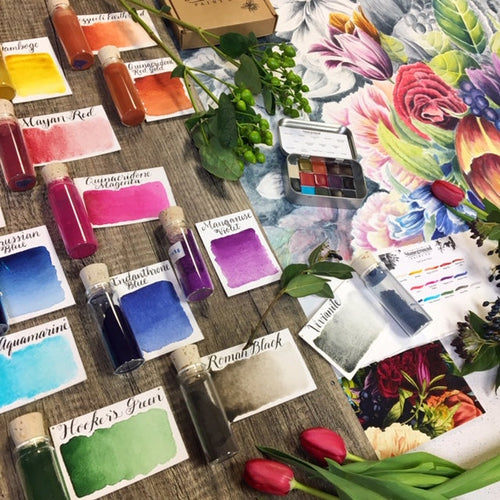 Stoneground Pigments & Colour with Russel