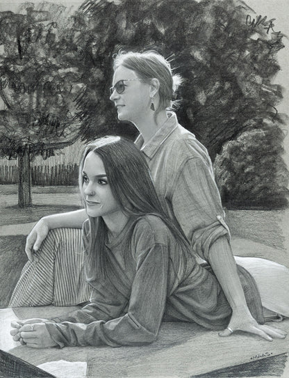 Portrait Drawing with Justin Maas