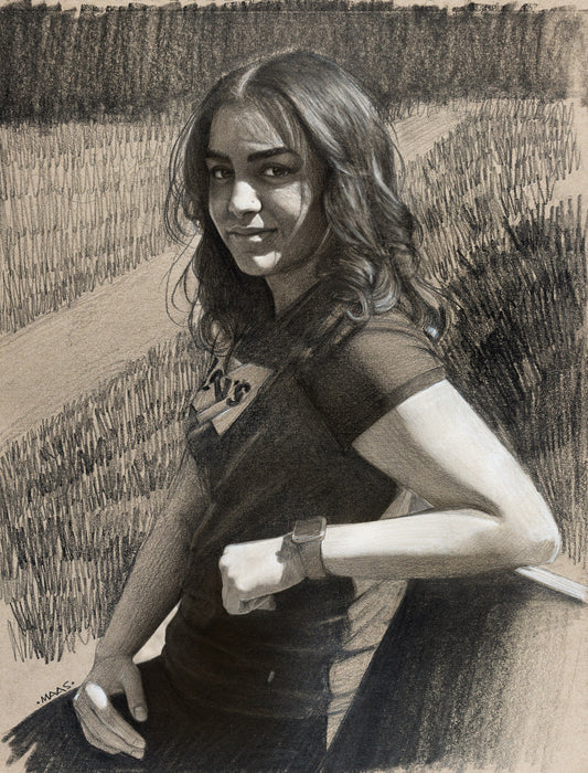 Portrait Drawing with Justin Maas