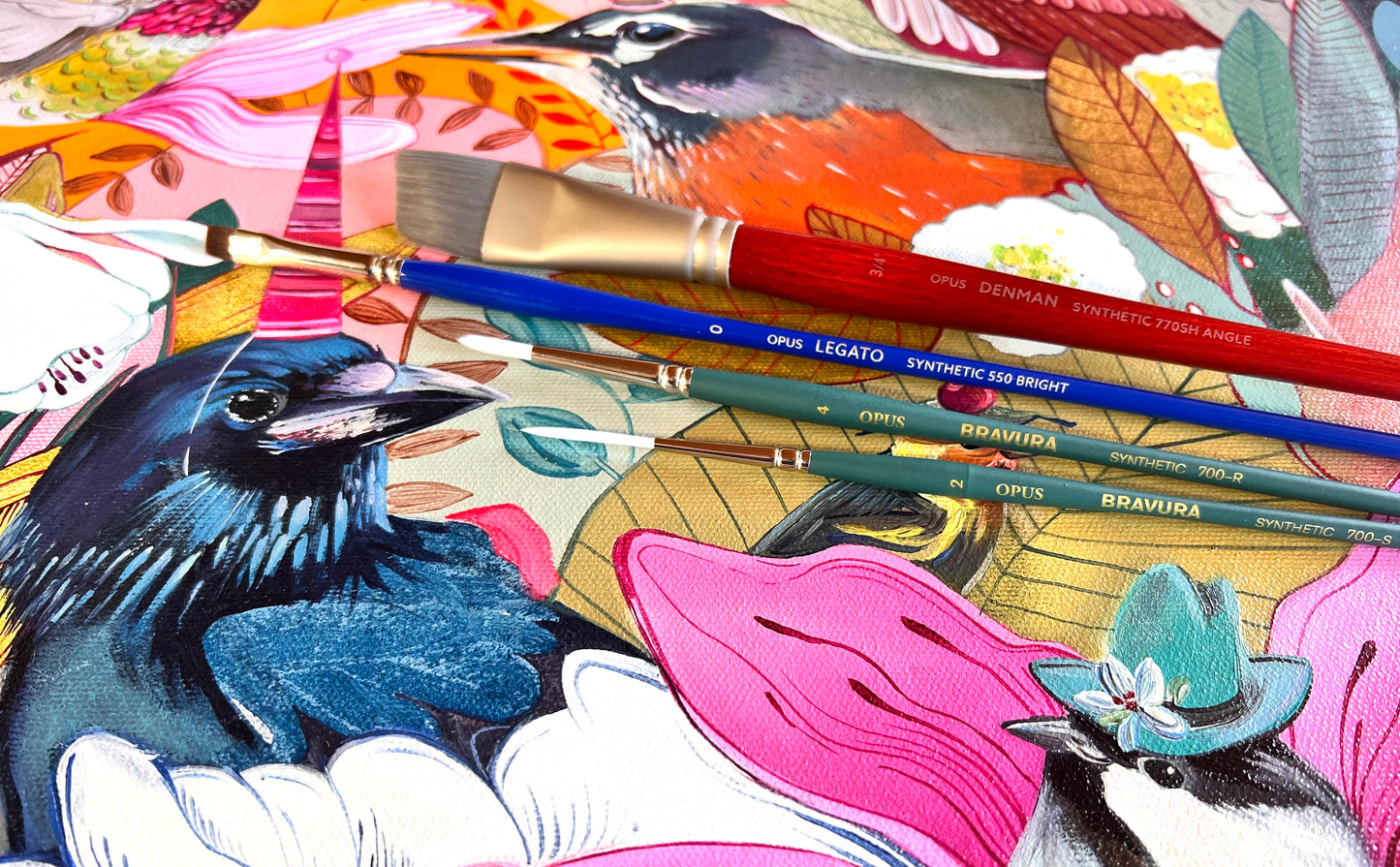 Exploring Opus Brushes with Rose Cowles