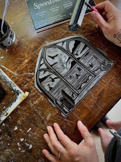 Speedball Block Printing with Stefani Williams