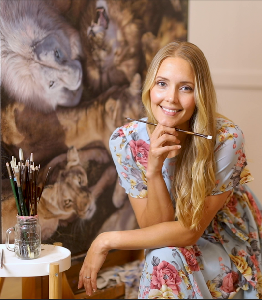 Acrylics & Oils: Realistic Grass in 5 Stages with Carla Grace