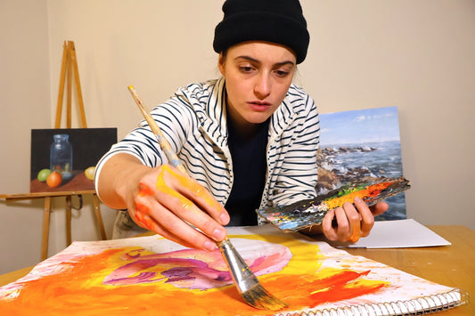 Liquitex Acrylics:  Still Life with Abby Williams