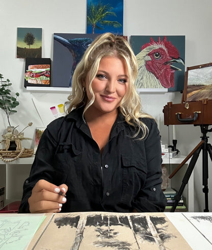 A "Winter" Watercolor Paint-a-Long with Kelly Baskin