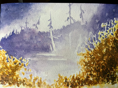 Discover Stoneground Watercolours and Paint a Landscape!