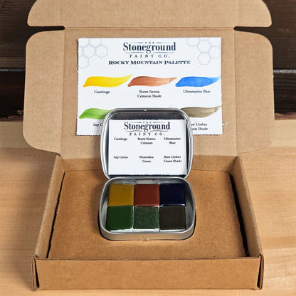 Discover Stoneground Watercolours and Paint a Landscape!