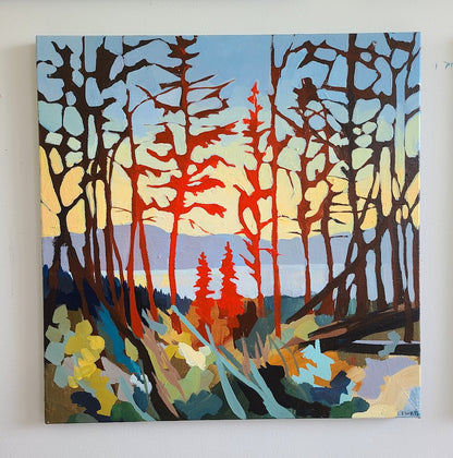 “Creative” Acrylic Landscapes with Sarah Lewke