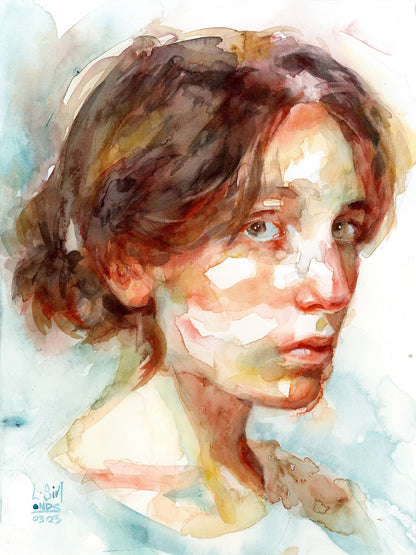 Watercolour Portraiture with Lorraine Simonds