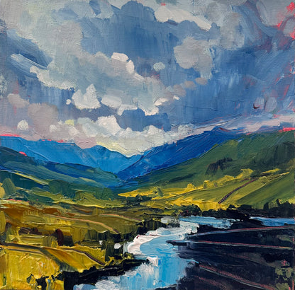 Utilizing Acrylic Textures with Samantha Williams-Chapelsky