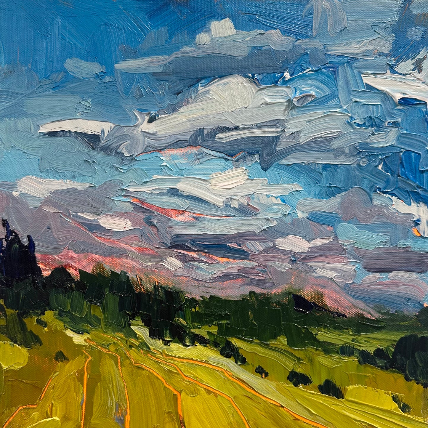 Utilizing Acrylic Textures with Samantha Williams-Chapelsky