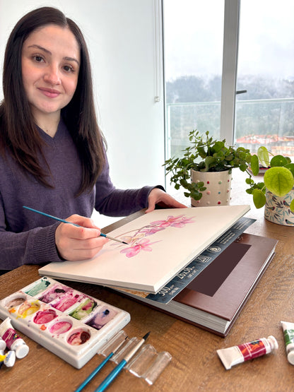 Opus Watercolours: Painting a Moth with Paula Barrantes