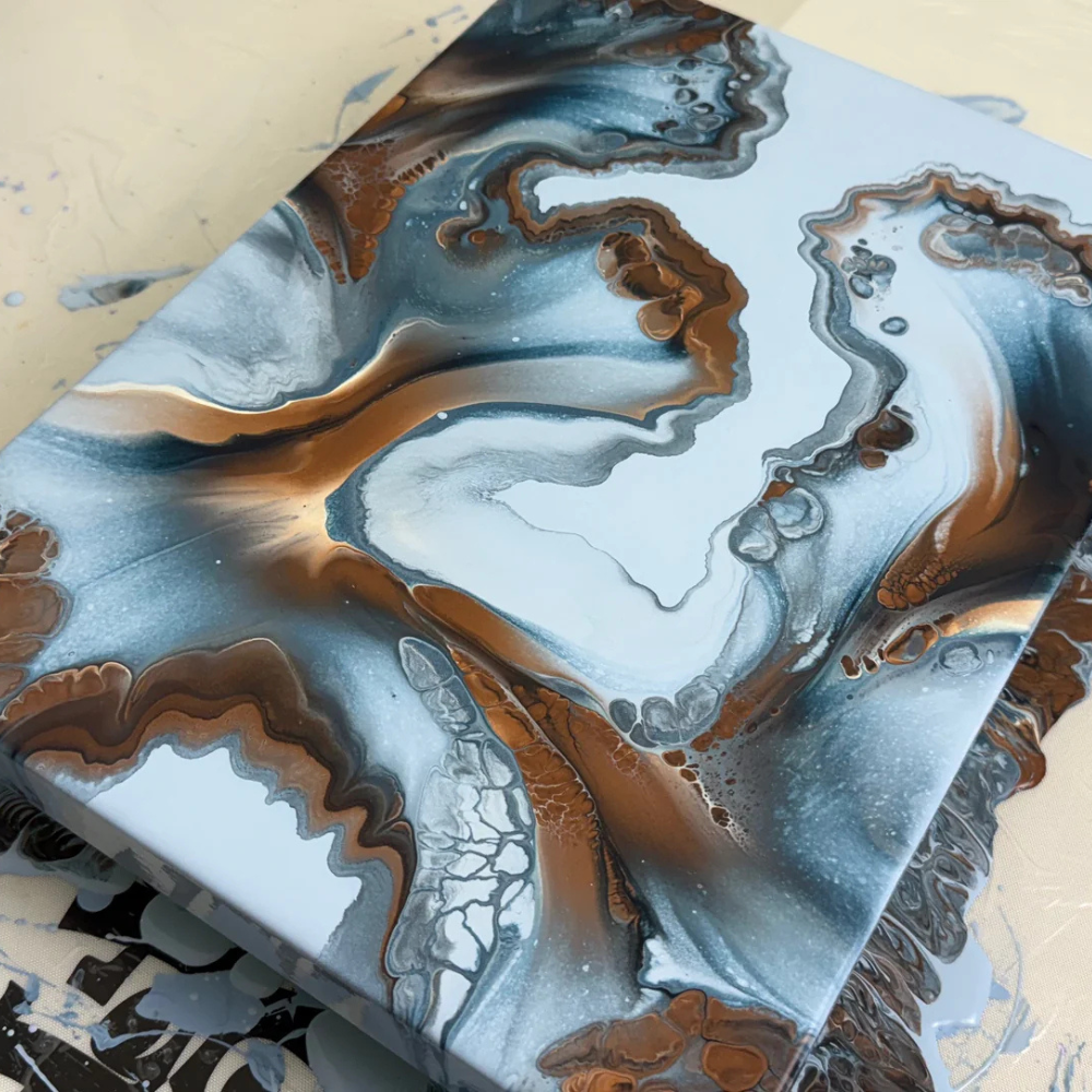 Go With the Flow: Pouring with Amsterdam Acrylics