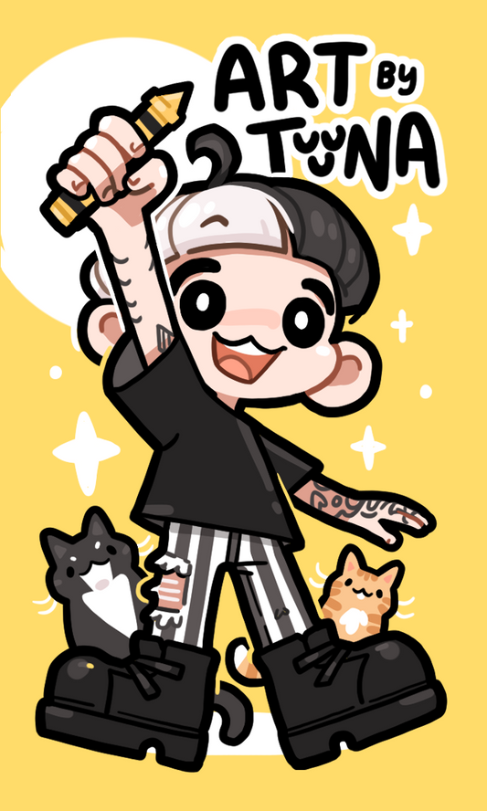 Discover COPIC Markers and “Colour with Tuna!”