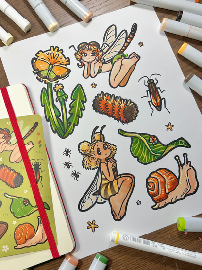 Discover COPIC Markers and “Colour with Tuna!”