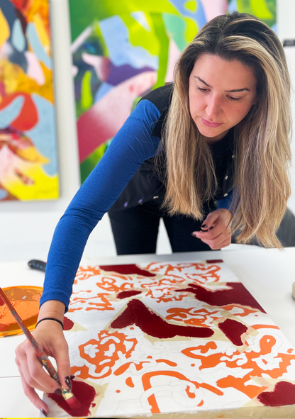 Liquitex Acrylics: Floral Abstractions with Megan Jenstch