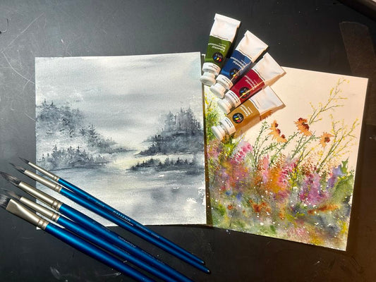 Explore Opus Watercolour Essentials with Lynda Norman!