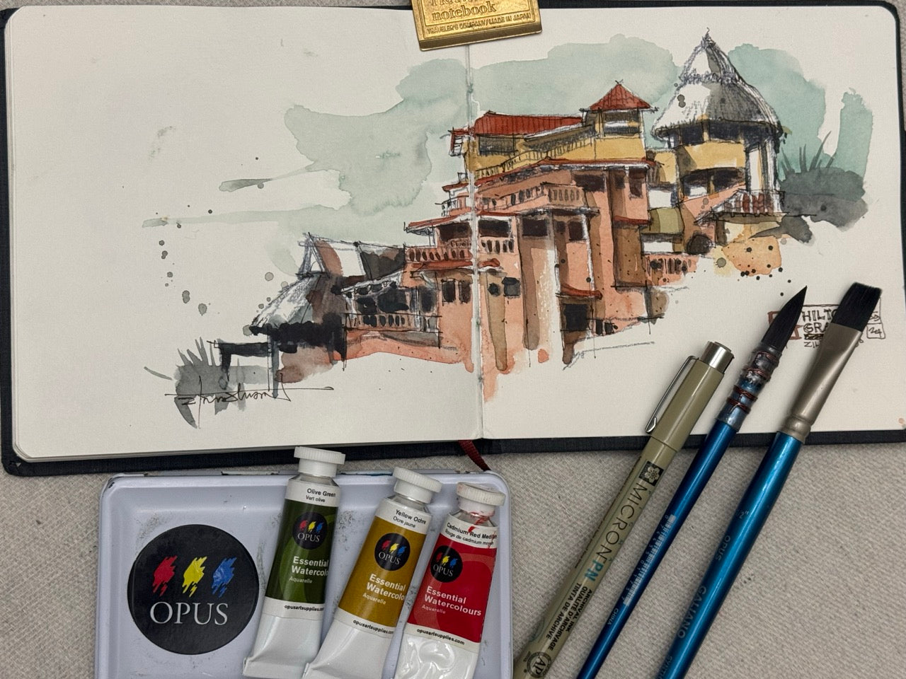 Discover Opus Watercolour Essentials with Zandro Tumaliuan
