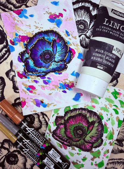 PÉBÉO Mixed Media Printmaking with Max Black