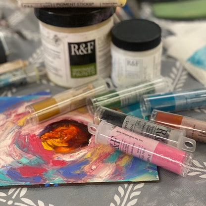 R&F Pigment Stick® and Drawing Oils™ with Megan MacDonald
