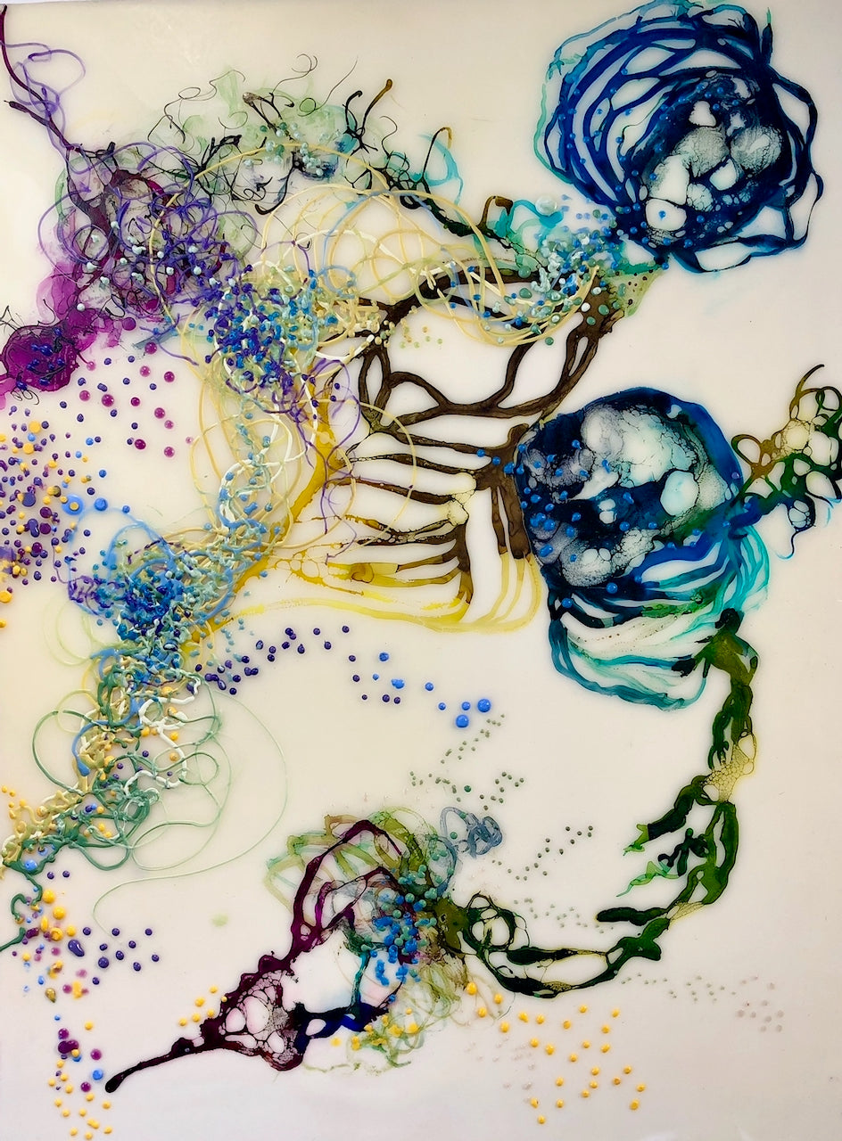 Encaustic Mixed Media Florals with Shary Bartlett