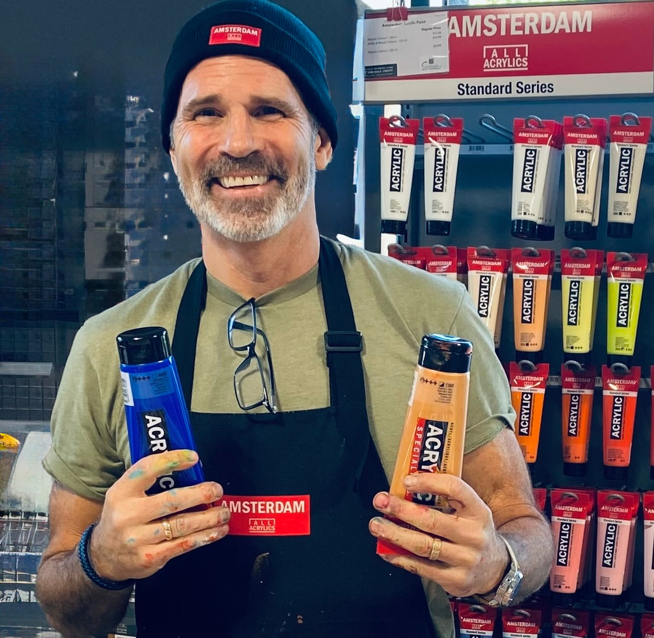 Scratching the Surface: Sgraffito & Layered Texture in Acrylics with Jeff Olson