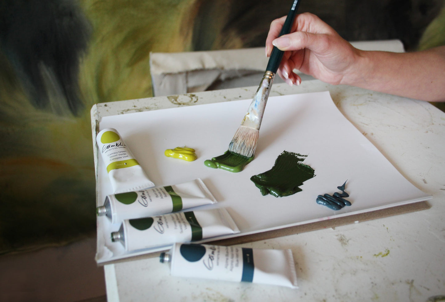 Colours and Mediums: Gamblin Oil Materials with Product Specialist Mary Tevlin