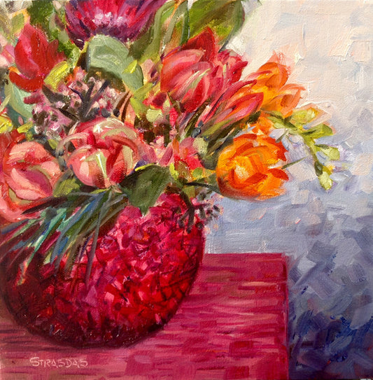Gamblin Artist’s Oils: Blooming Flowers with Marcela Strasdas