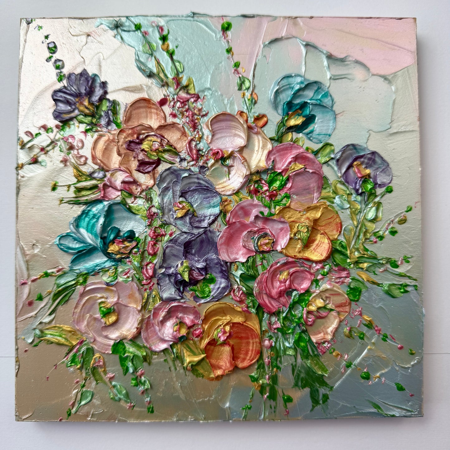 Shimmering Impasto Florals with Jaime Echt