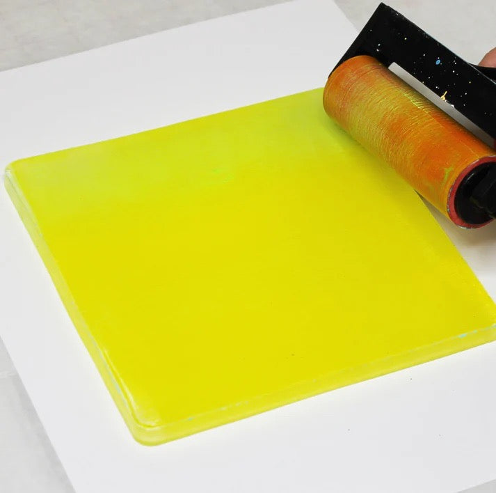 Print, Press, Surprise! Gelli Arts® Play with Amsterdam Acrylics and Jeff Olson