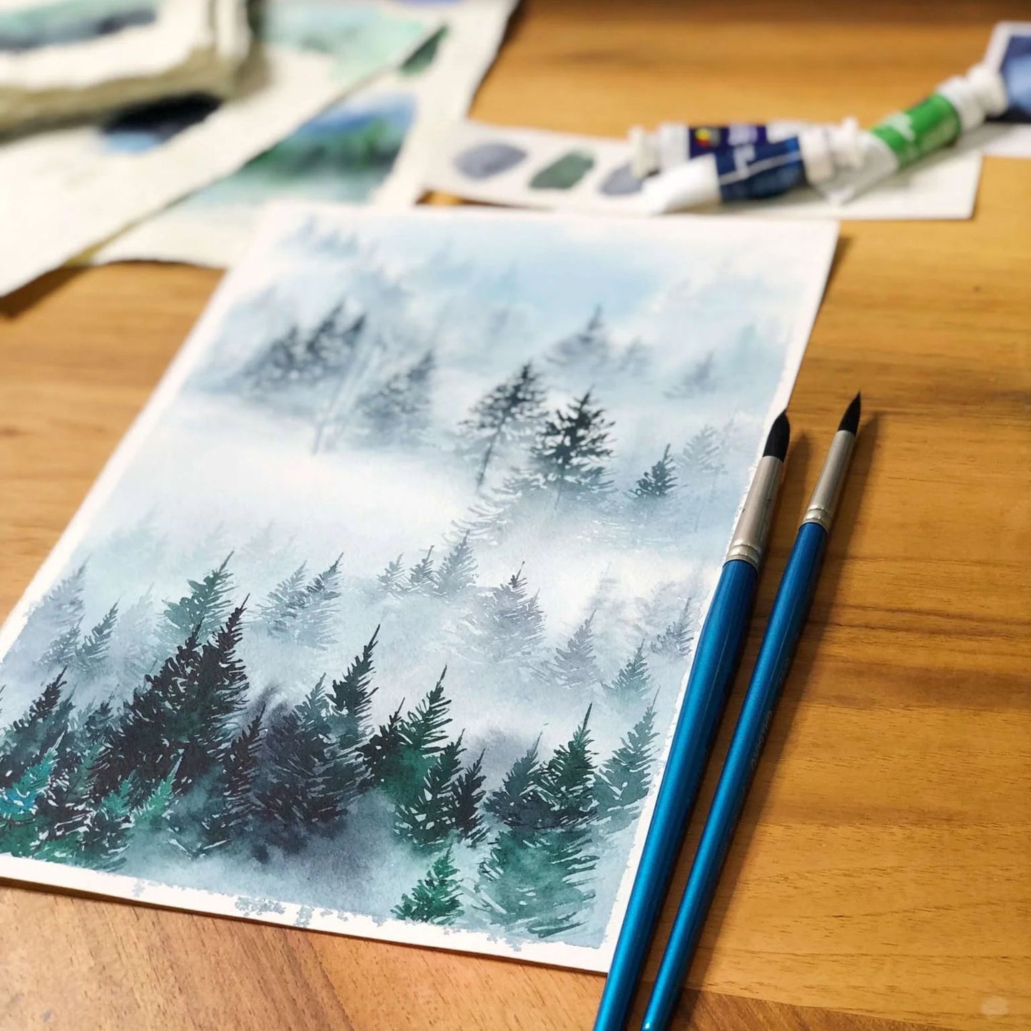 Explore Opus Watercolour Essentials with Elena Markelova!
