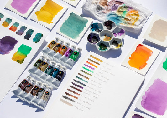 Opus Essential Watercolours: Try-it and Explore 15 New Colours with Zandro Tumaliuan!