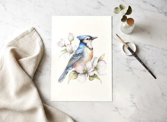 Bluebird & Dogwood Workshop with Willow Wolfe