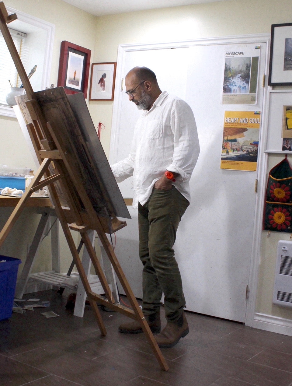 Winsor & Newton Professional Watercolour Materials with Sandhu Singh